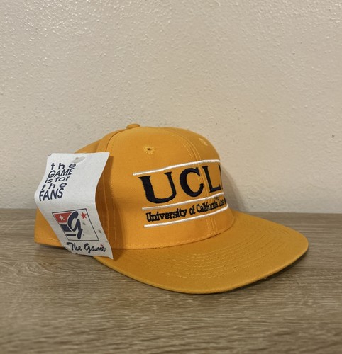 UCLA Bruins The Game Split Bar Vintage 90's Snapback Cap Hat New - Picture 2 of 11