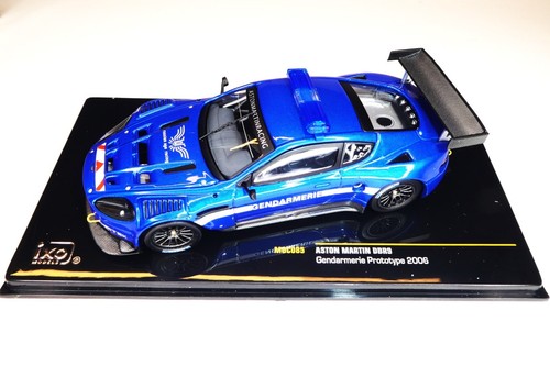 Aston Martin 2006 DBR9 Gendarmerie French police 1/43 DiecastiXO MOC085 RARE - Picture 2 of 20