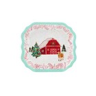 The Pioneer Woman Christmas Barn and Cow Melamine Holiday Spoon Rest