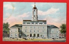US MAINE - PORTLAND, NEW CITY HALL VINTAGE PC USED 764