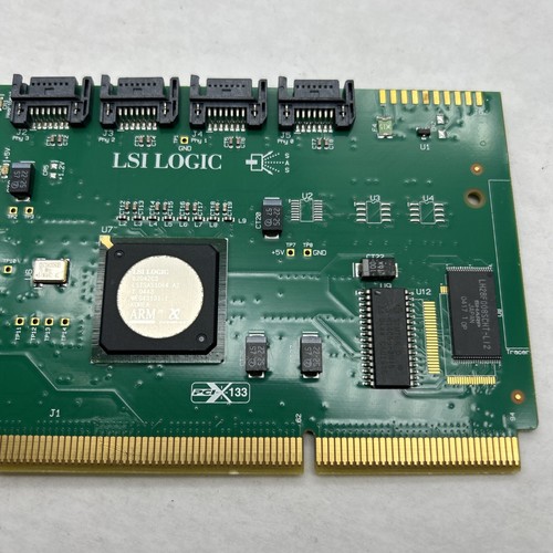 NEW PCI-X Express LSI LOGIC SAS SATA RAID Controller # SAS3040X 00052-02C 4 port - Picture 8 of 11