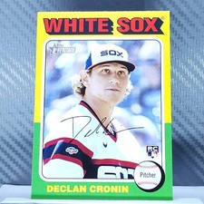 Declan Cronin 2024 Topps Heritage ROOKIE #337 - White Sox RC