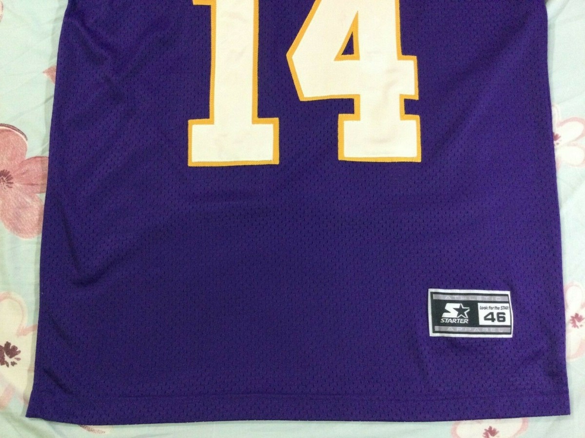 Vintage Minnesota Vikings Brad Johnson #14 Football-NFL Vintage Minnesota Vikings Brad Johnson #14 Football-NFL