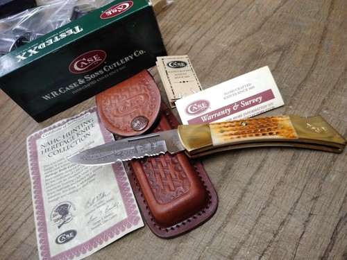 Vtg NOS 2004 Case XX 59L SS Hunting Heritage Collection Lockback Pocket Knife!