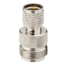 10X Mini-UHF Plug male to N-Type Jack female straight RF Coax Adapter Connector