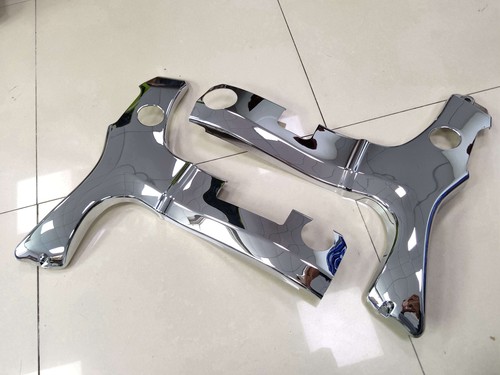Left & Right Chrome ABS Frame Covers For Suzuki Hayabusa GSX1300R 1997-2017 1998 - Bild 3 von 12