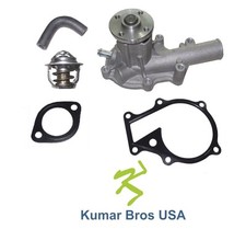 New Water Pump With Return Hose & Thermostat FITS Kubota BX2200D =1W0001 