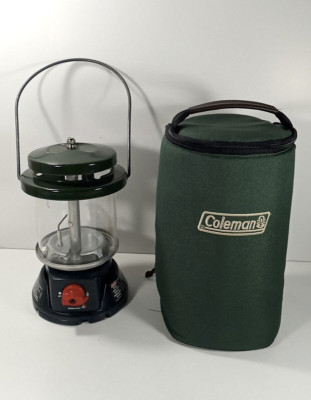 Coleman Propane Lantern 5155A With Soft Carry Case and New Mantles