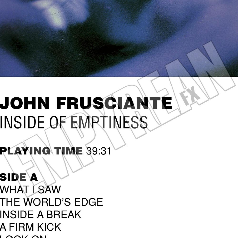 洋楽 John Frusciante Inside of Emptiness John Frusciante, Omar Rodriguez-Lopez, Josh Klinghoffer