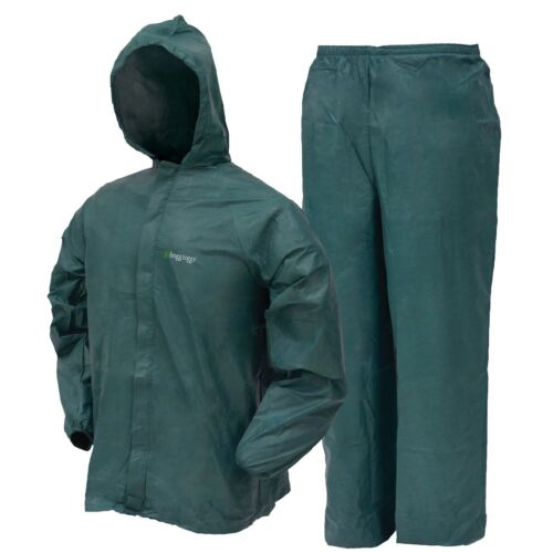 New Togg Foggs Ultra-lite2 Foldable Waterproof Breathable Rain Suit Medium Green - Picture 1 of 8