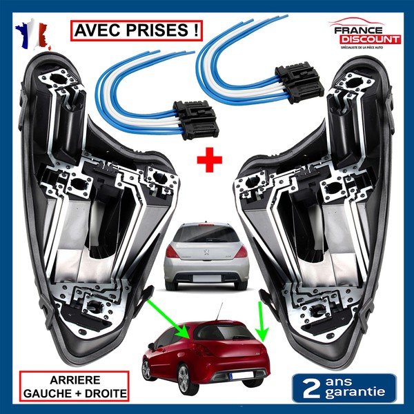 Partsline Kabelbaum RüCkleuchten Lampenfassung FüR Peugeot 308 I 1606959180-image