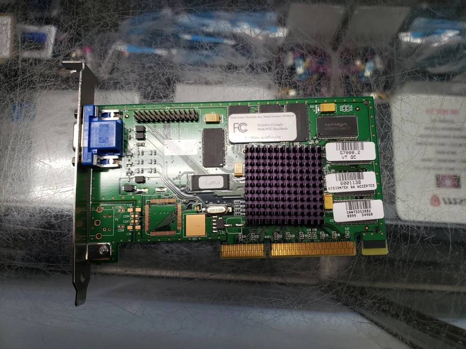 Gateway 16MB NVD01.0 AGP-VGA NV999.0 Video Card 6001138 NV4 FREE SHIP - Image 2 of 4