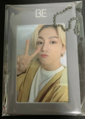 Bts Weverse BE ESSENTIAL EDITION Jungkook Preorder Photocard  Holder Brand new 