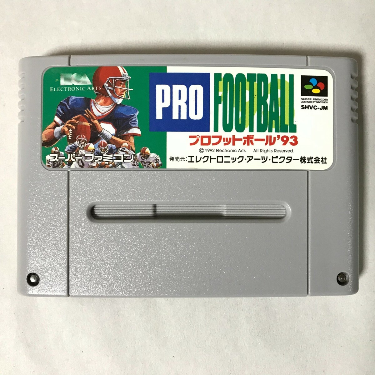 Pro Football '93 Nintendo Super Famicom SFC SNES NTSC-J Japan Electronic  Arts