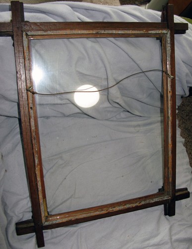 Antique Black Forest Carved Wood Picture Frame Tramp Folk Art, Large, 19" by 16" - Picture 8 of 14