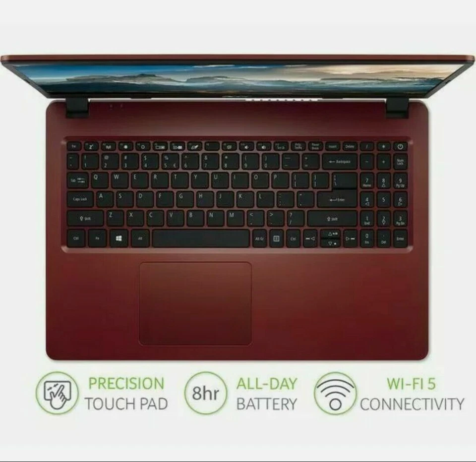 Acer Aspire 15.6 Inch i3 10th gen  2.0GHz l 8GB 1000 GB HDD WIN10 Laptop black - Image 3 of 3