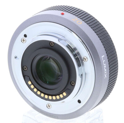 Panasonic Lumix G 20mm f/1.7 Aspherical AF G Lens made in