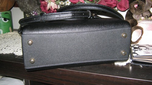 Coach Mini Darci Carryall Neu mit Etikett CH297 & Coach schwarz/weiß SG faltbare Geldbörse M-777 - Bild 6 von 21