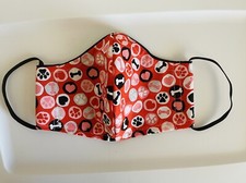 I Love Dogs Print Face Mask With Three Layers