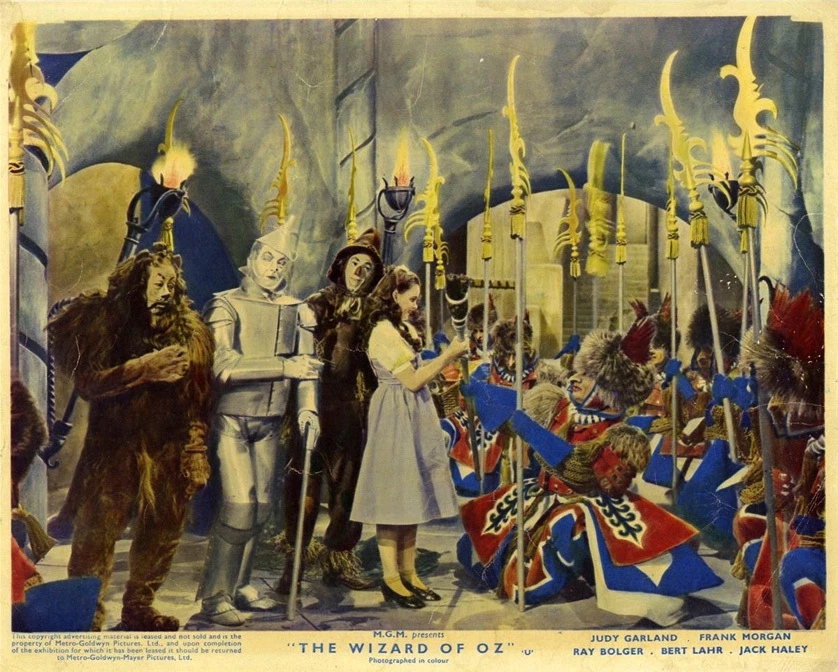 The Wizard of Oz Lobby Card Movie Poster Replica 11x14" Photo Print