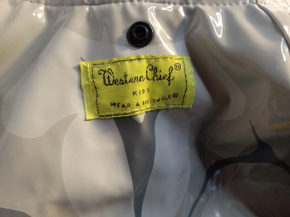 DC Comic Batman Impermeable con Capa por Western Chief Talla s10/2T Foto 3 de 4