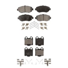 For Lexus GS300 SC430 IS300 GS400 GS430 Front Rear Ceramic Brake Pads Kit 