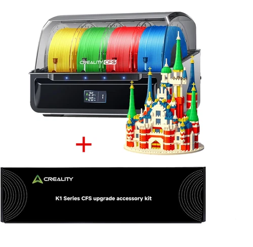 Creality CFS Auto Filament System+Upgrade Accessory Kit for 3D Colorful Printing