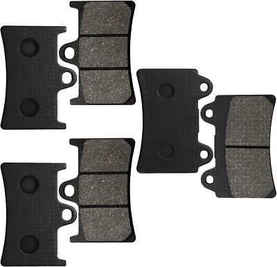 Front and Rear Brake Pads for YAMAHA Roadstar 1700 XV1700 2004-2009