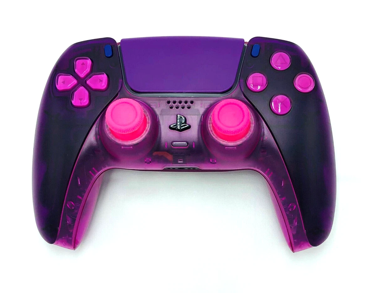 Custom Sony DualSense Wireless Controller PlayStation PS5 Clear