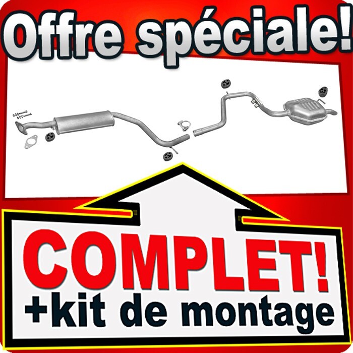 Échappement FORD MONDEO MK2 2.0 pour réparation mécanique de berline 2000