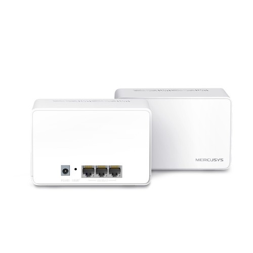 Mercusys Halo H80X Wi-Fi 6 Mesh System Dual Band WLAN Router 3000 mbit/s 2 szt. v1 - Zdjęcie 2 z 4