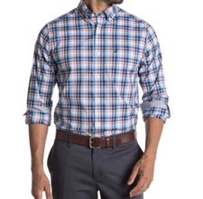 NWT NAUTICA PLAID OXFORD BUTTON DOWN SHIRT