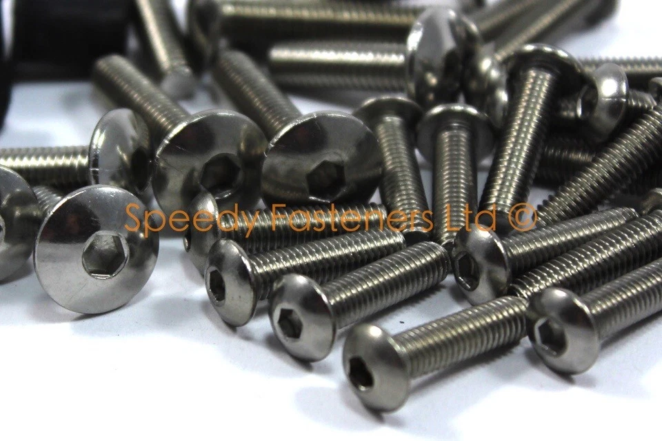 Ducati ST4 1999-2005 Stainless Steel Fairing Bolt & Screen Bolts Screws Kit Foto 4 de 4
