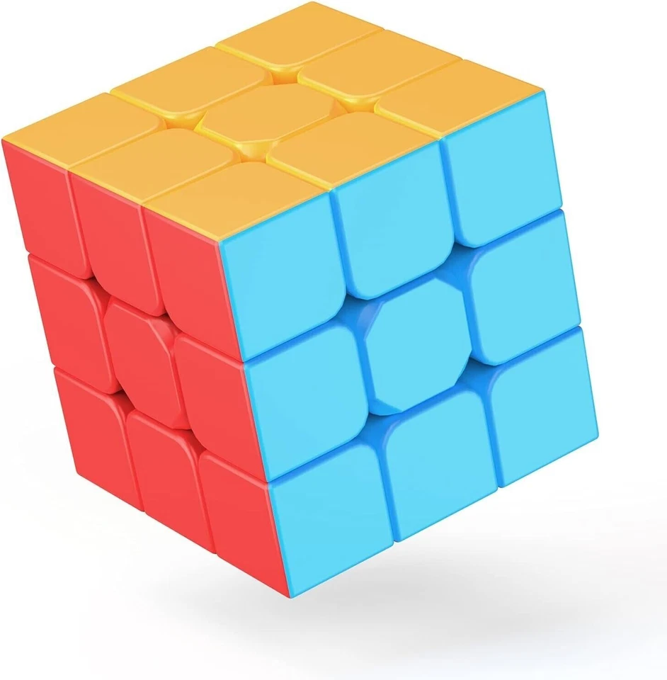 3 PACK Qiyi Speed Cube Smooth Magic Puzzle Twist Gift Toy 3x3x3 Stickerless Cube - Image 4 of 4