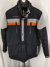 Columbia youth winter coat black Large 14/16 zip up