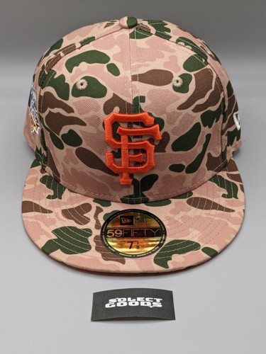 New Era San Francisco Giants Duck Camo 2010 World Series 59FIFTY Fitted Gr. 7 1/8