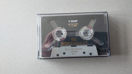 Cassette BASF TP II Reference Maxima 90, neuwertig, unbenutzt, 90er - Bild 2 von 3