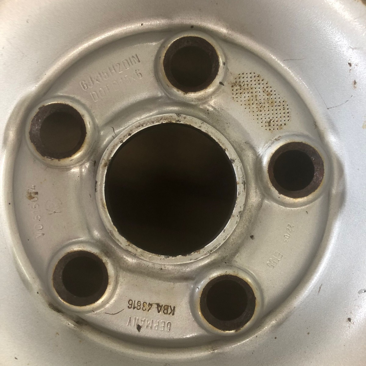 VW T4 Caravelle Felge Stahlfelge V0615014 6Jx15 ET 55 KBA 43816 | eBay 