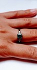 Nice Emerald And Diamond Ring .90 ct. Emerald, nice cut! Platinum!! — photo 7