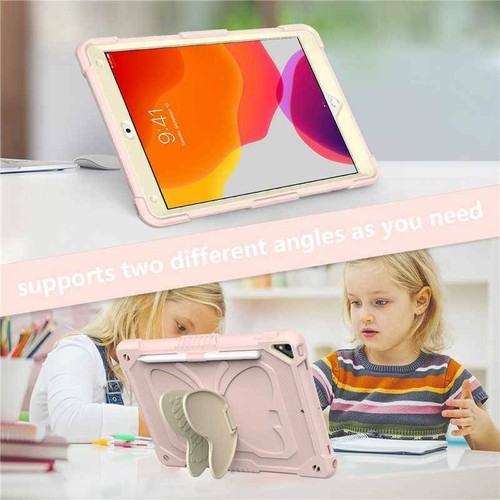 For iPad 7 8 9 10 11th Gen Air Pro 11 2025 Kid Shockproof Strap Stand Case Cover - Picture 67 of 151