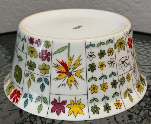 8" Round Vegetable Bowl Piemonte by ROSENTHAL - CONTINENTAL 1960s Emilio Pucci - Picture 2 of 9