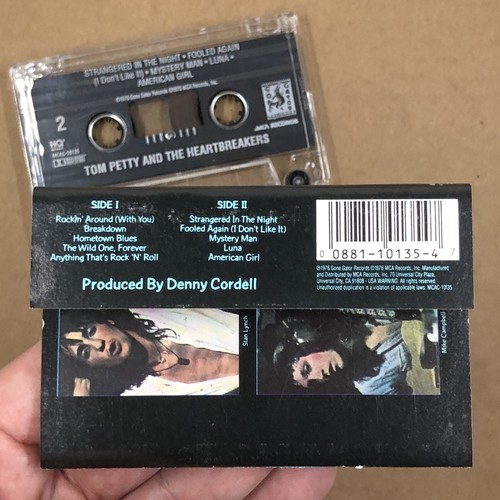 TOM PETTY & THE HEARTBREAKERS Cassette Tape 90s Reissue AMERICAN GIRL BREAKDOWN - Picture 4 of 6