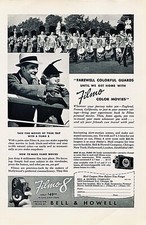 1939 Bell  Howell Filmo 8 Movie Camera  VINTAGE PRINT AD