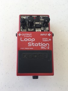 Boss Roland Rc 2 Loop Station Phrase Recorder Sampler Guitar Effect Pedal Ebay