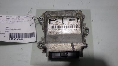 03 CHRYSLER PT CRUISER SRS MODULE 04671419AF