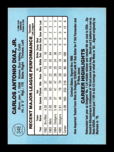 1986 Donruss 222-441 EX-MT/NM Pick From List All PICTURED cc2 - Picture 255 of 441