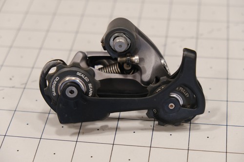 VGC Vintage Shimano XTR RD-M950 Medium Cage Mountain Bike Rear Derailleur 9S - Picture 3 of 5