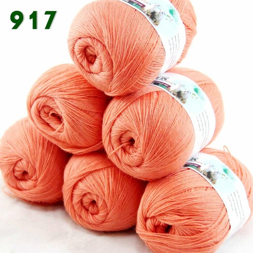 Sale New 6Skeinsx50g Soft Acrylic Wool Cashmere Hand Knit Shawl Crochet Yarn - Picture 36 of 89