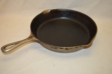 Vintage Smart No.8 Nickel Plated Frying Pan Skillet Diamond G Logo