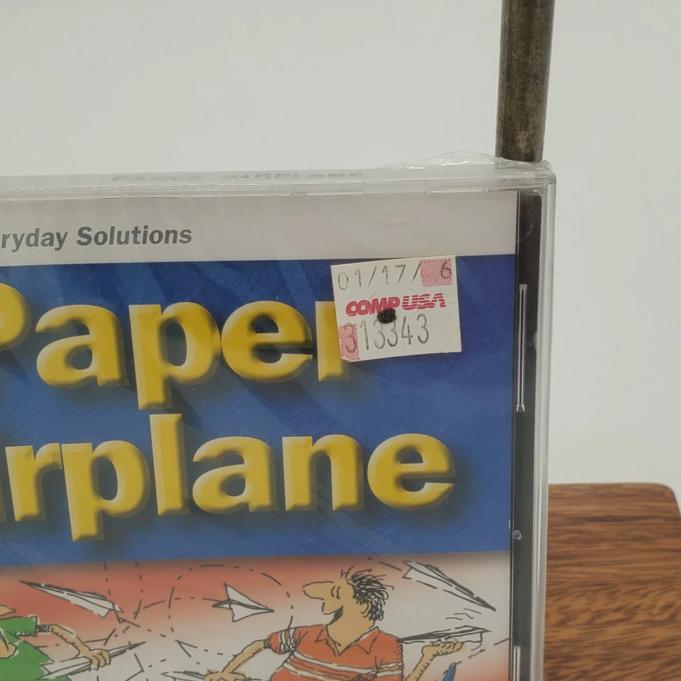 Factory Sealed SNAP! Paper Airplane CD Rom Jewel Case Video Game  - Image 2 of 3